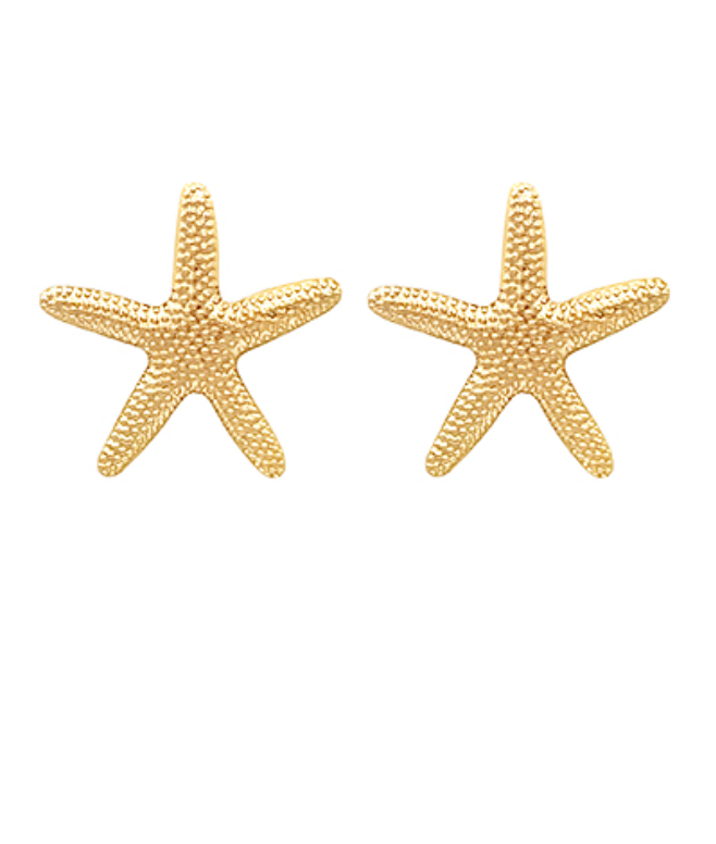 Starfish Glow Studs