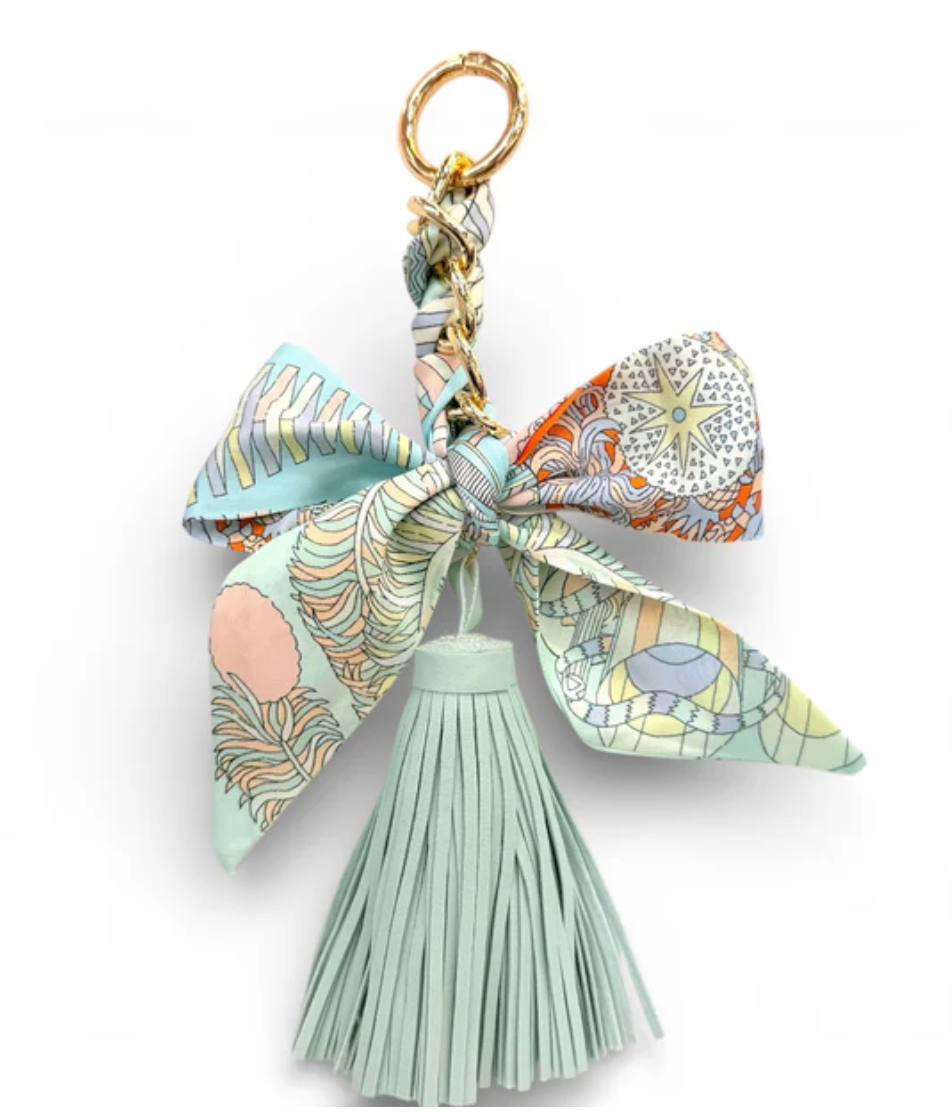 Darling Detail Bag Charm In Mint To Be
