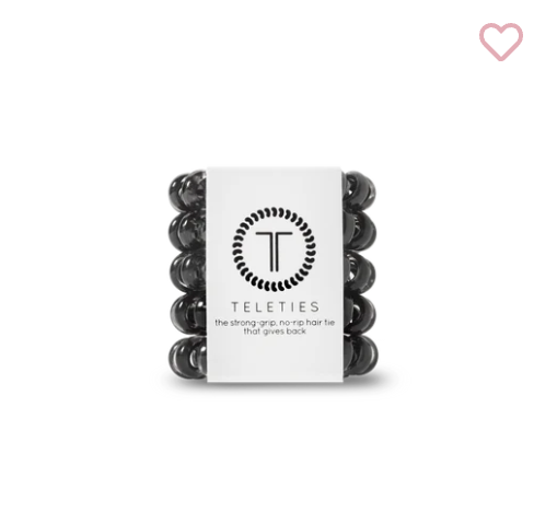 Jet Black Tiny Teleties