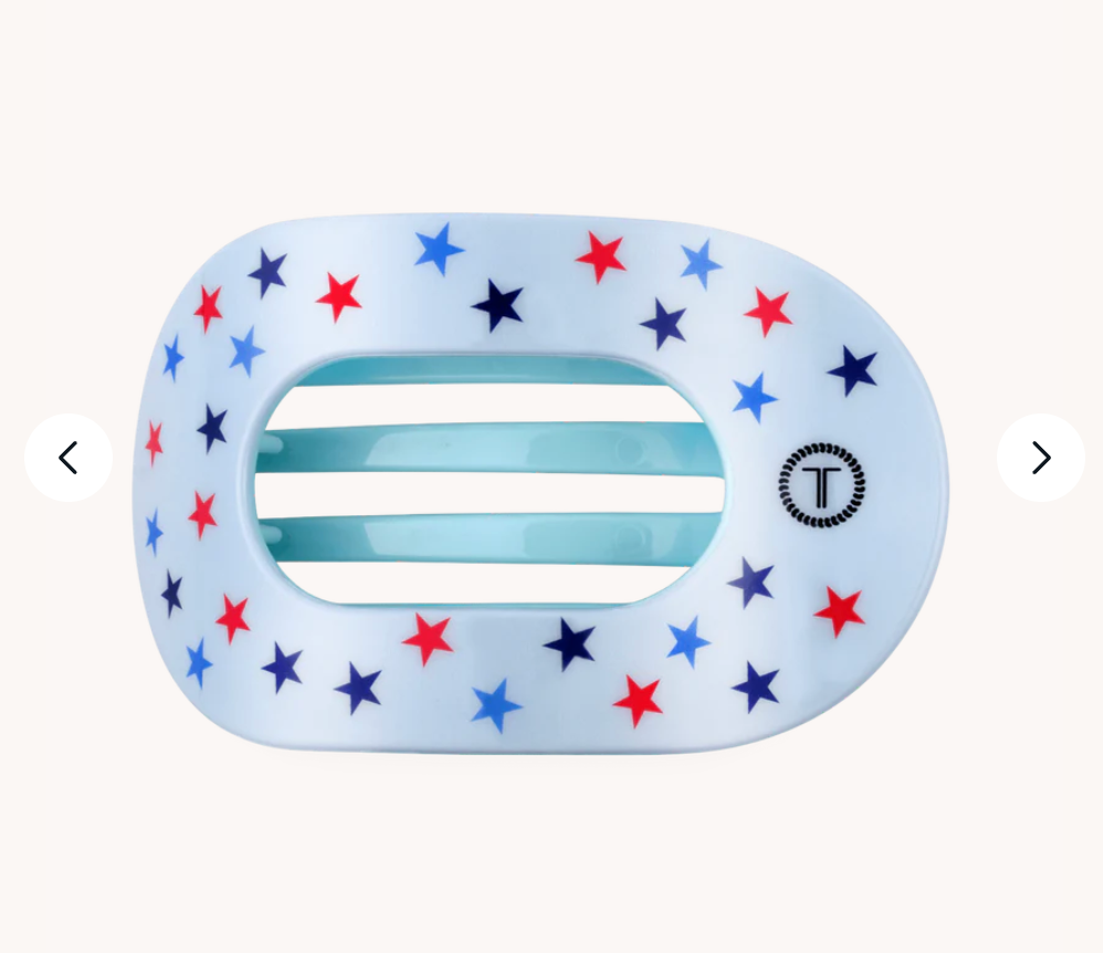 United We Sparkle Large Flat Round Clip