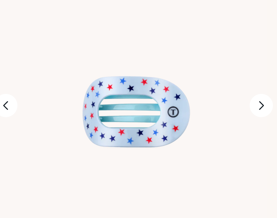 United We Sparkle Tiny Flat Round Clip