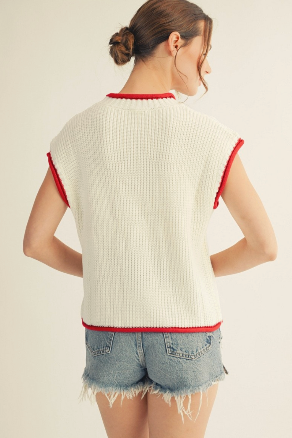 Sweet Liberty Sleeveless Summer Sweater