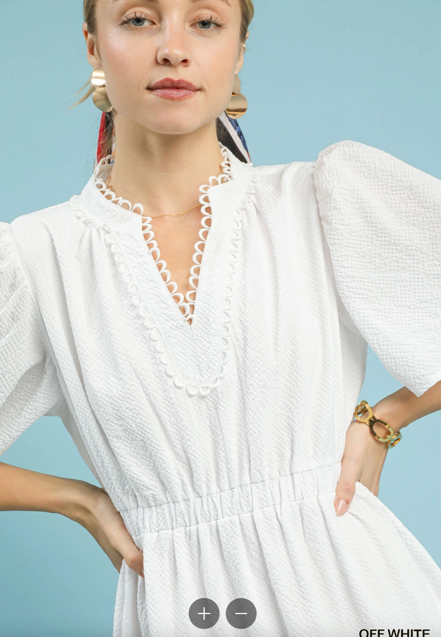 Nantucket Nights Midi Dress In White