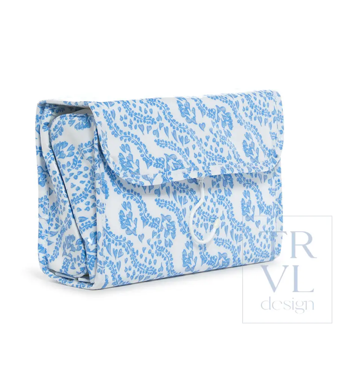 Luxe Gloss Hanging Toiletry In All Hearts Blue