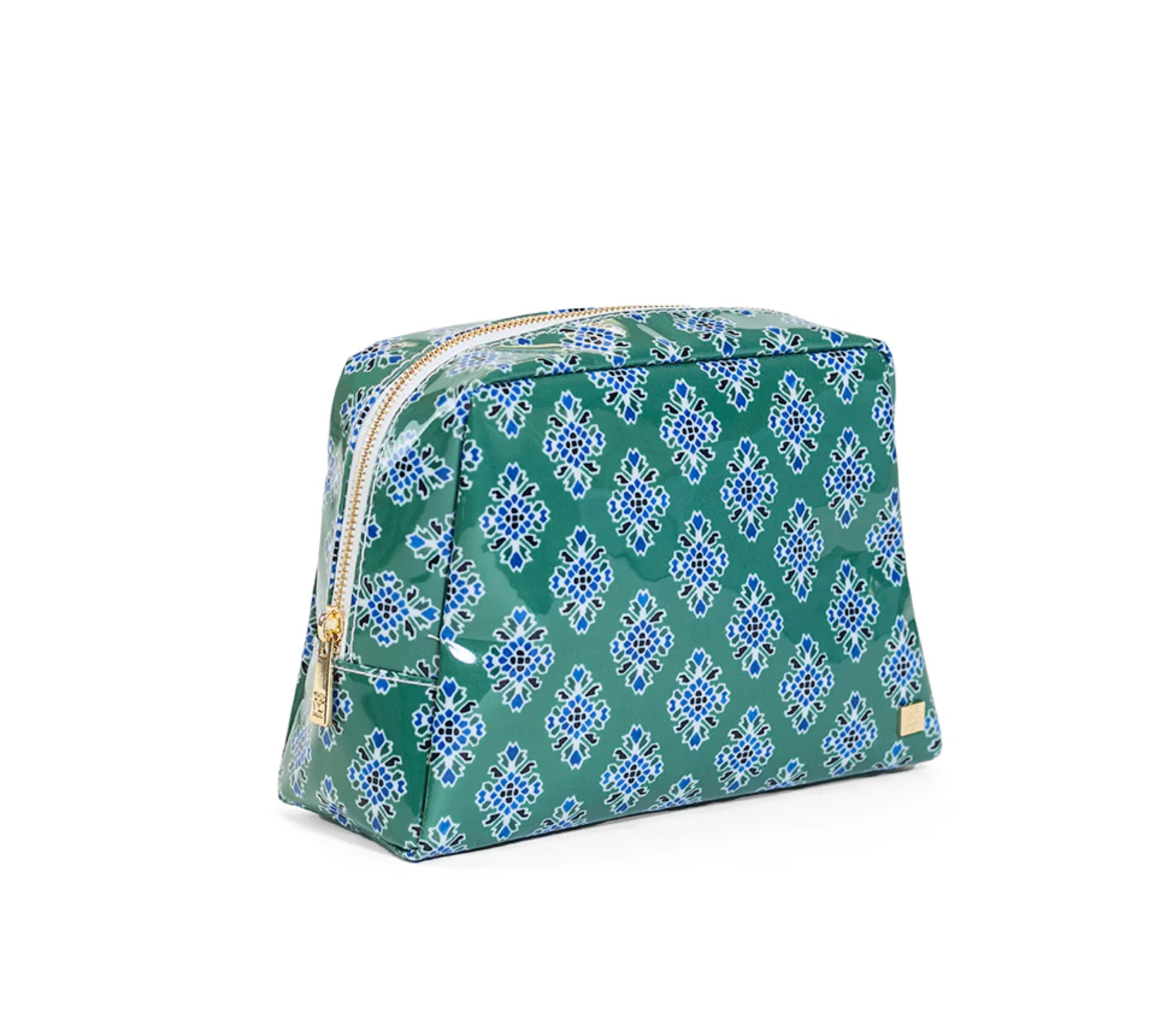 Medium Luxe Gloss Makeup Bag In Madison