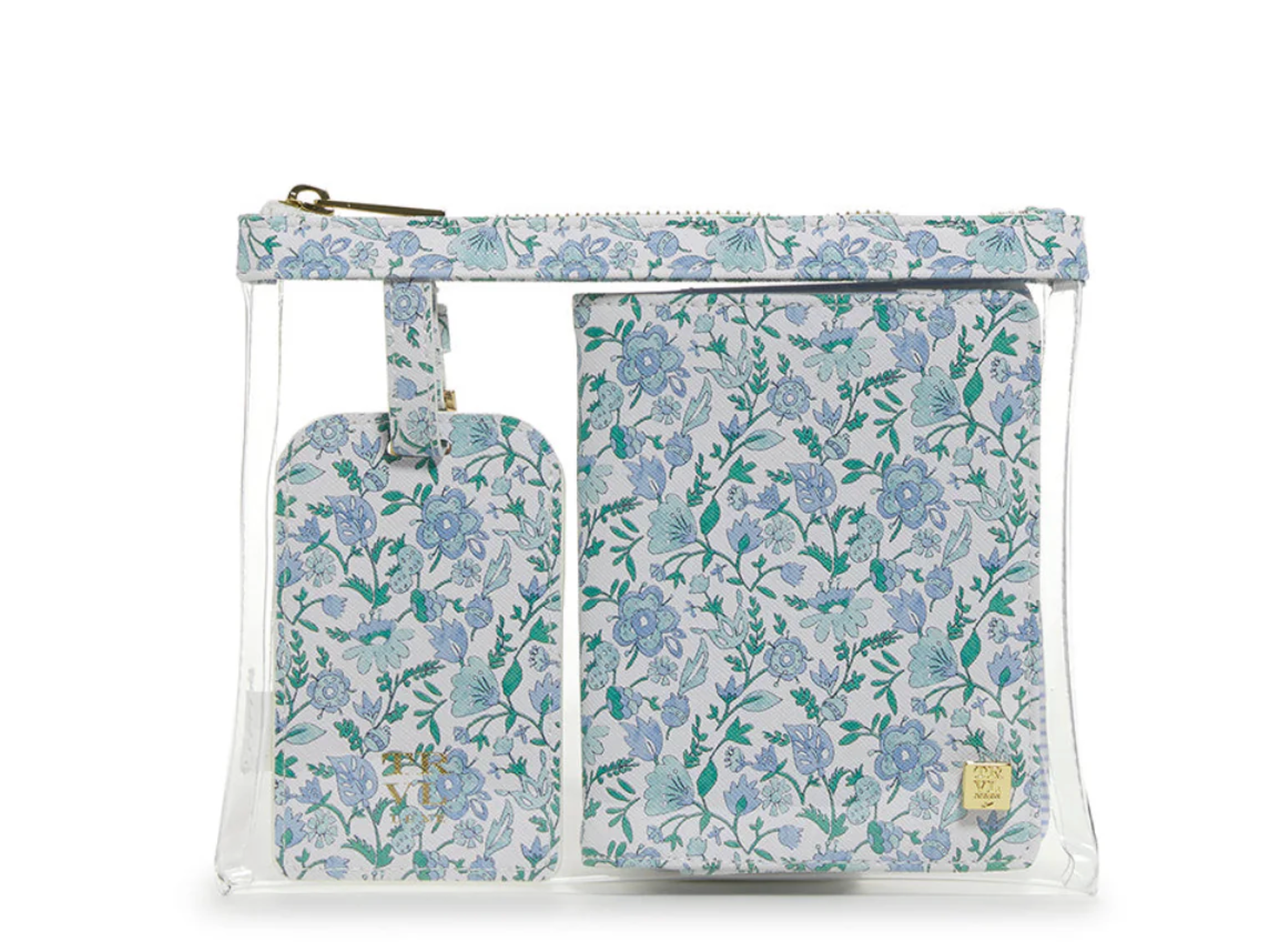 Luxe 3 Piece Travel Set In Hamptons Floral