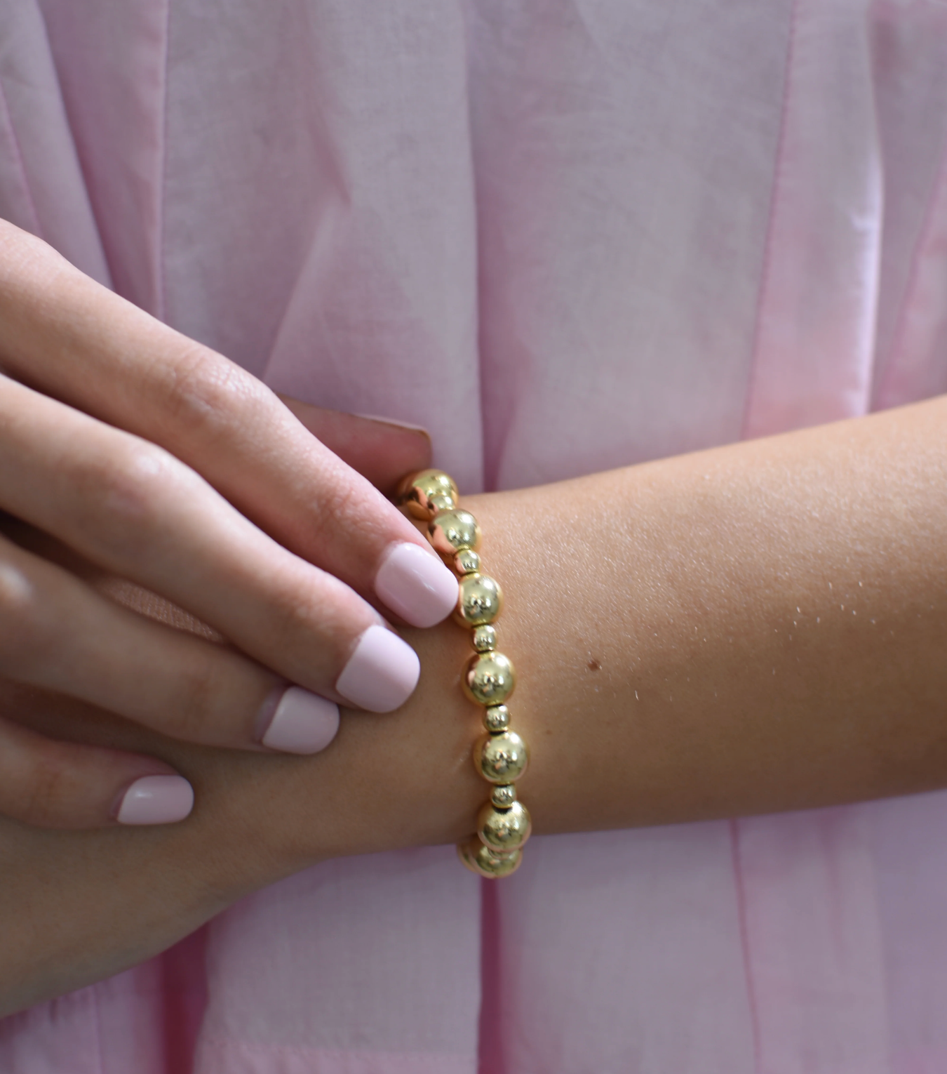 The Jeanette Bracelet In All Silver
