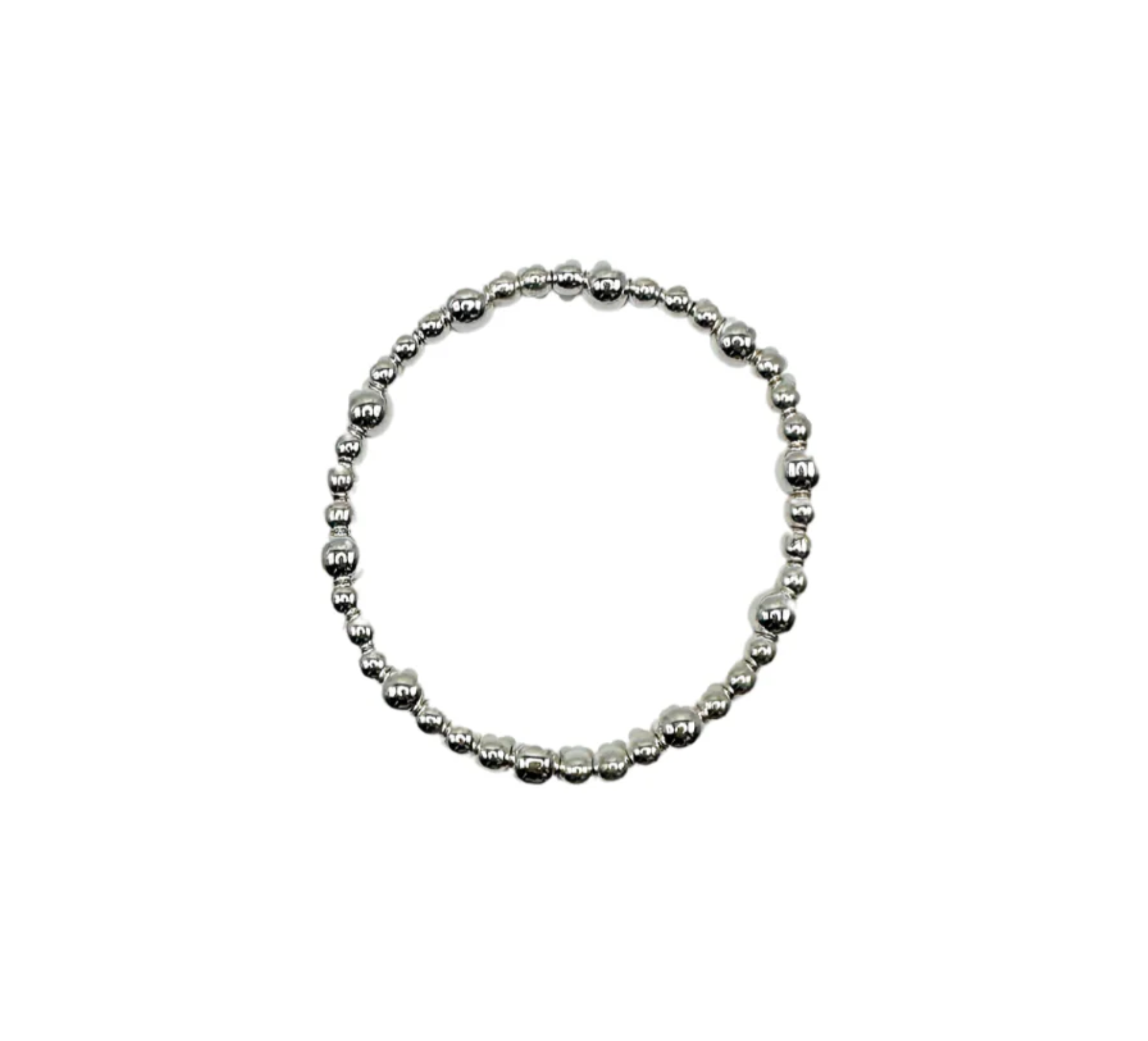 The Nova Bracelet In All Silver