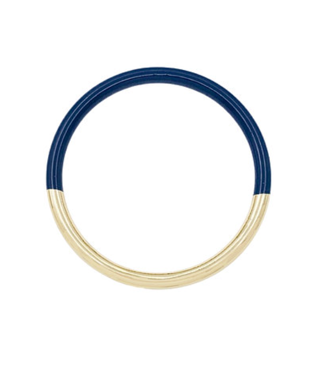 Colorblock Bangle In Navy