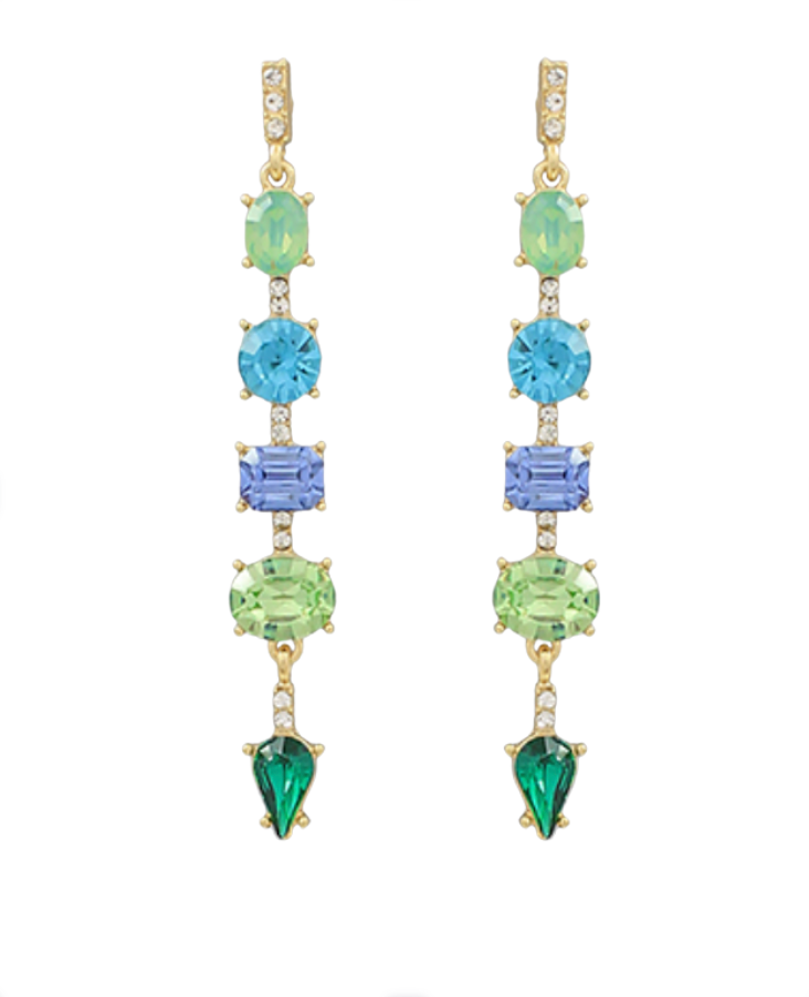 Pop Princess Earrings In Blue