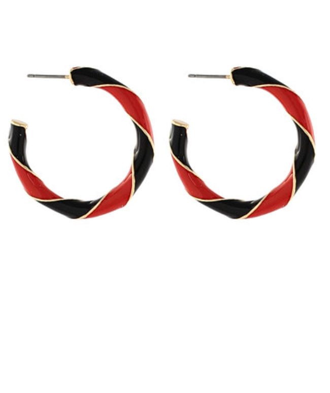Red + Black Ready Hoops