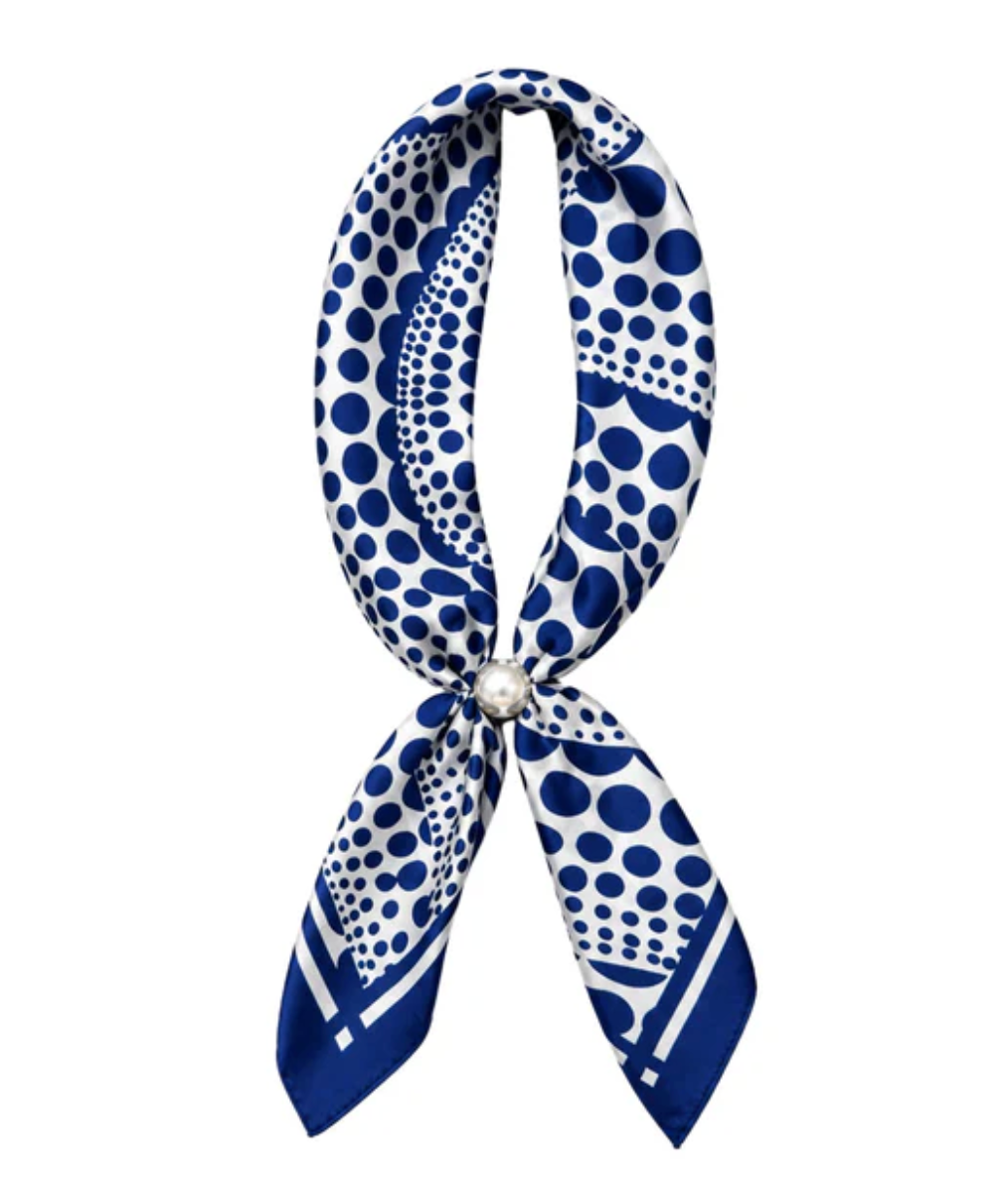 Atlantic Dot Magnetic Scarf Necklace