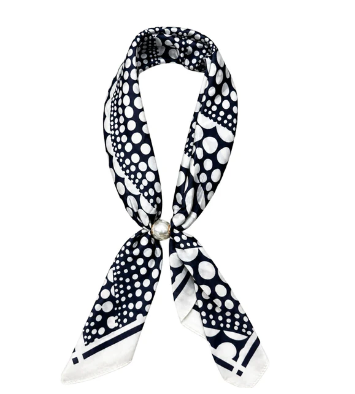 Midnight Pop Magnetic Scarf Necklace