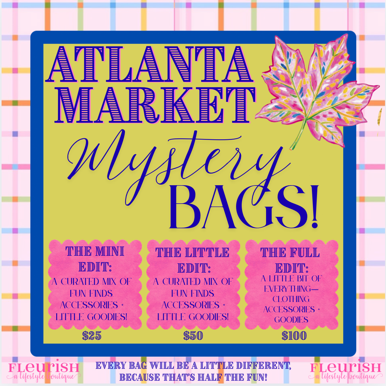 Atlanta Market Mystery Bag - The Little Edit