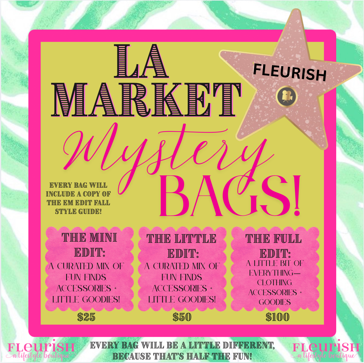 LA Market Mystery Bag - The Mini Edit