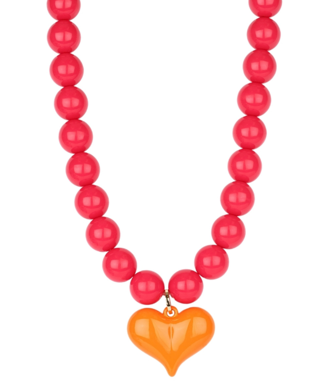 Sweet On You Necklace In Pink