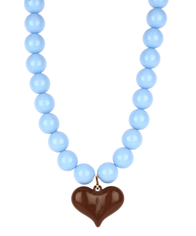 Sweet On You Necklace In Blue