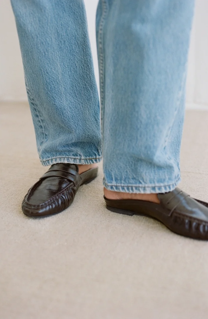 Porta Penny Loafer Mule