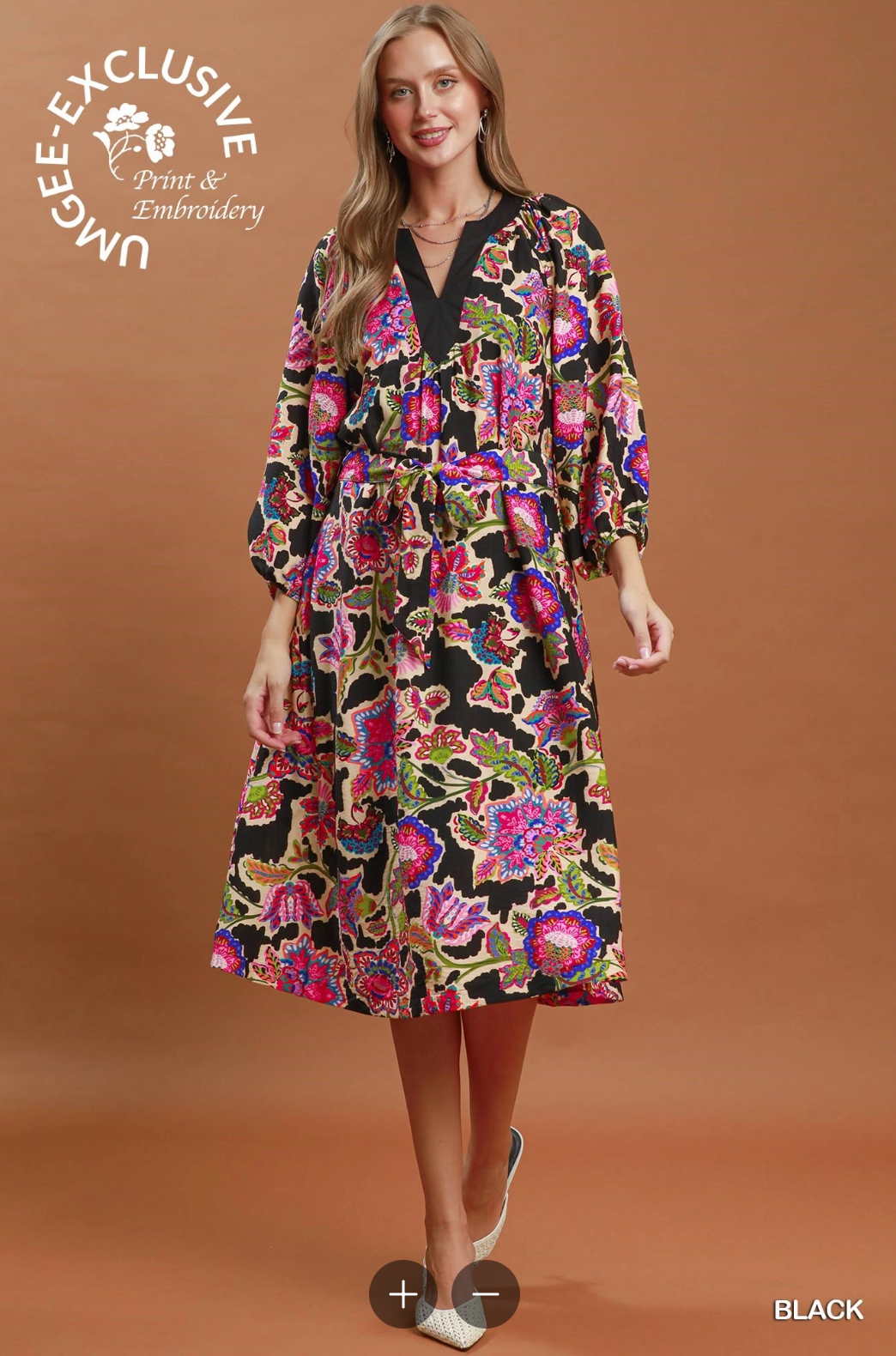 Color Theory Midi Dress