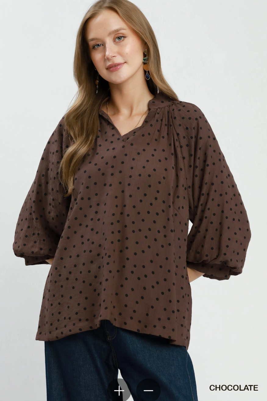 Polkadot Party Top