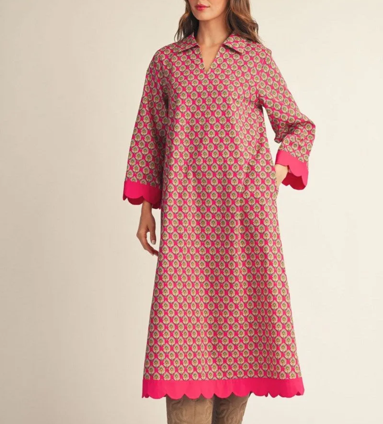 Scallop Society Dress