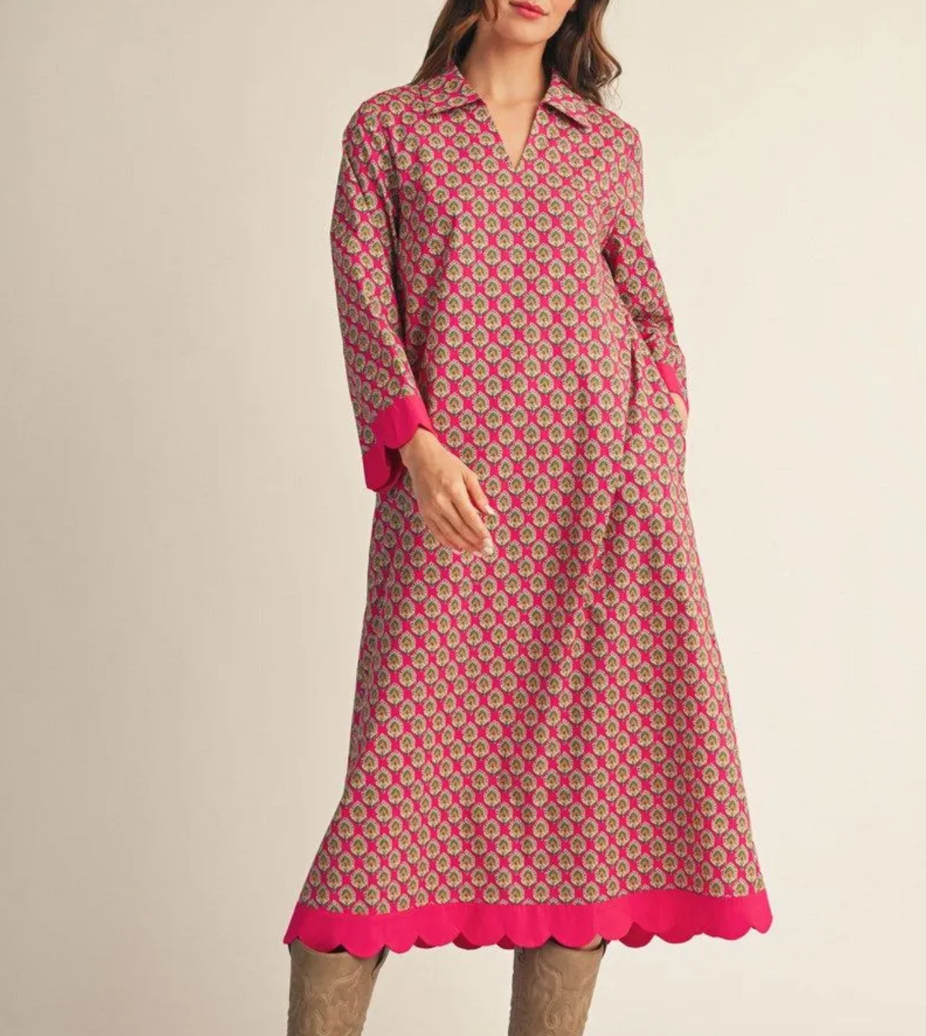 Scallop Society Dress