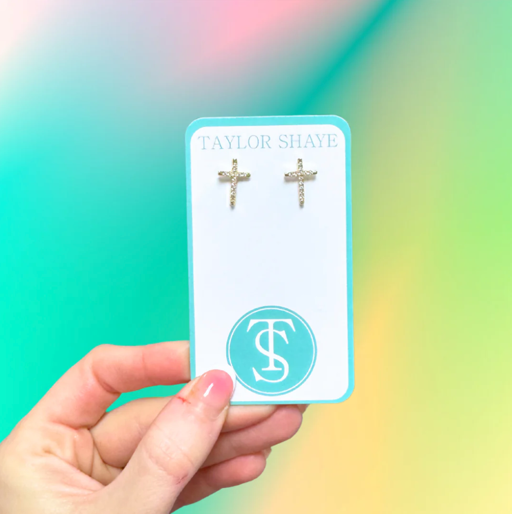 Classic Cross Studs