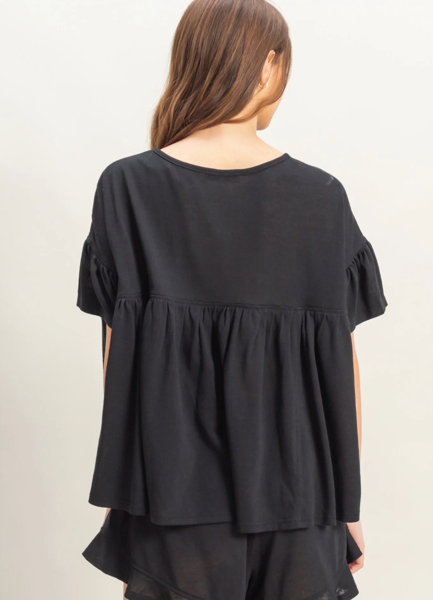 Flounce Around Set In Black