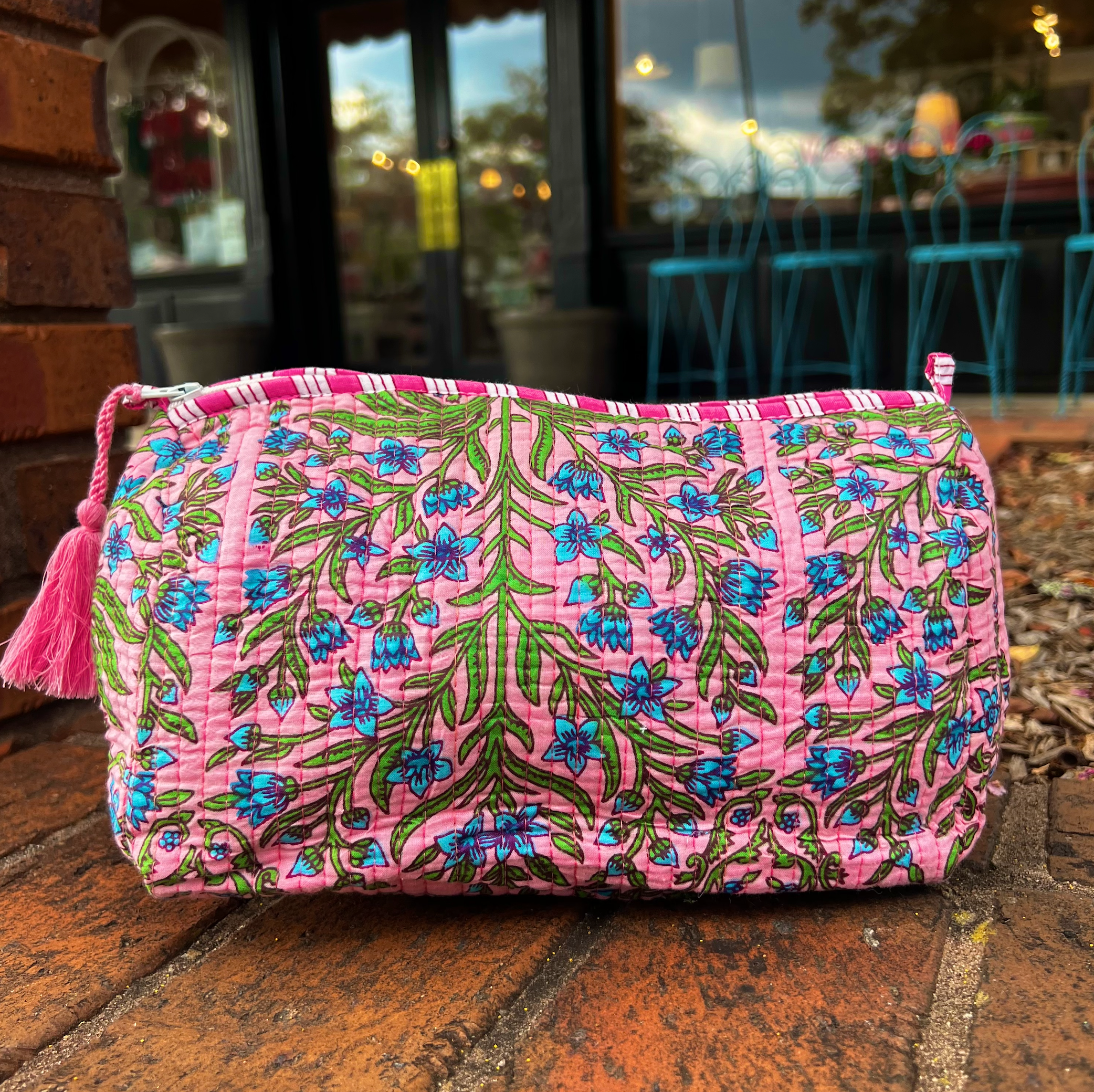 Glam + Go Bag in Petal Parade