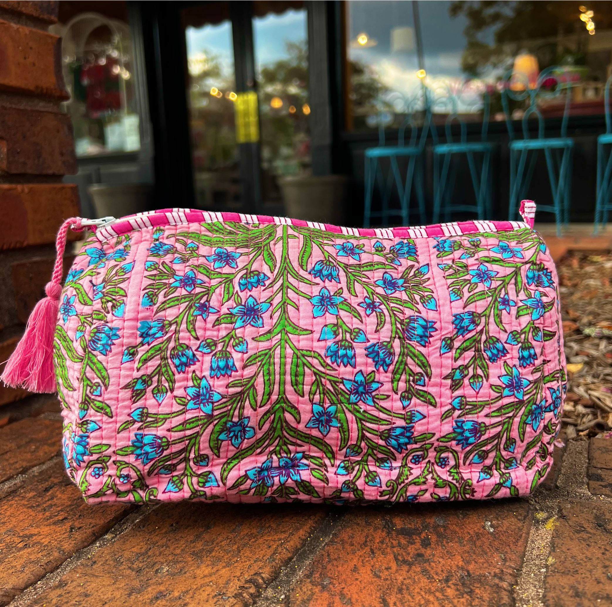 Glam + Go Bag in Petal Parade