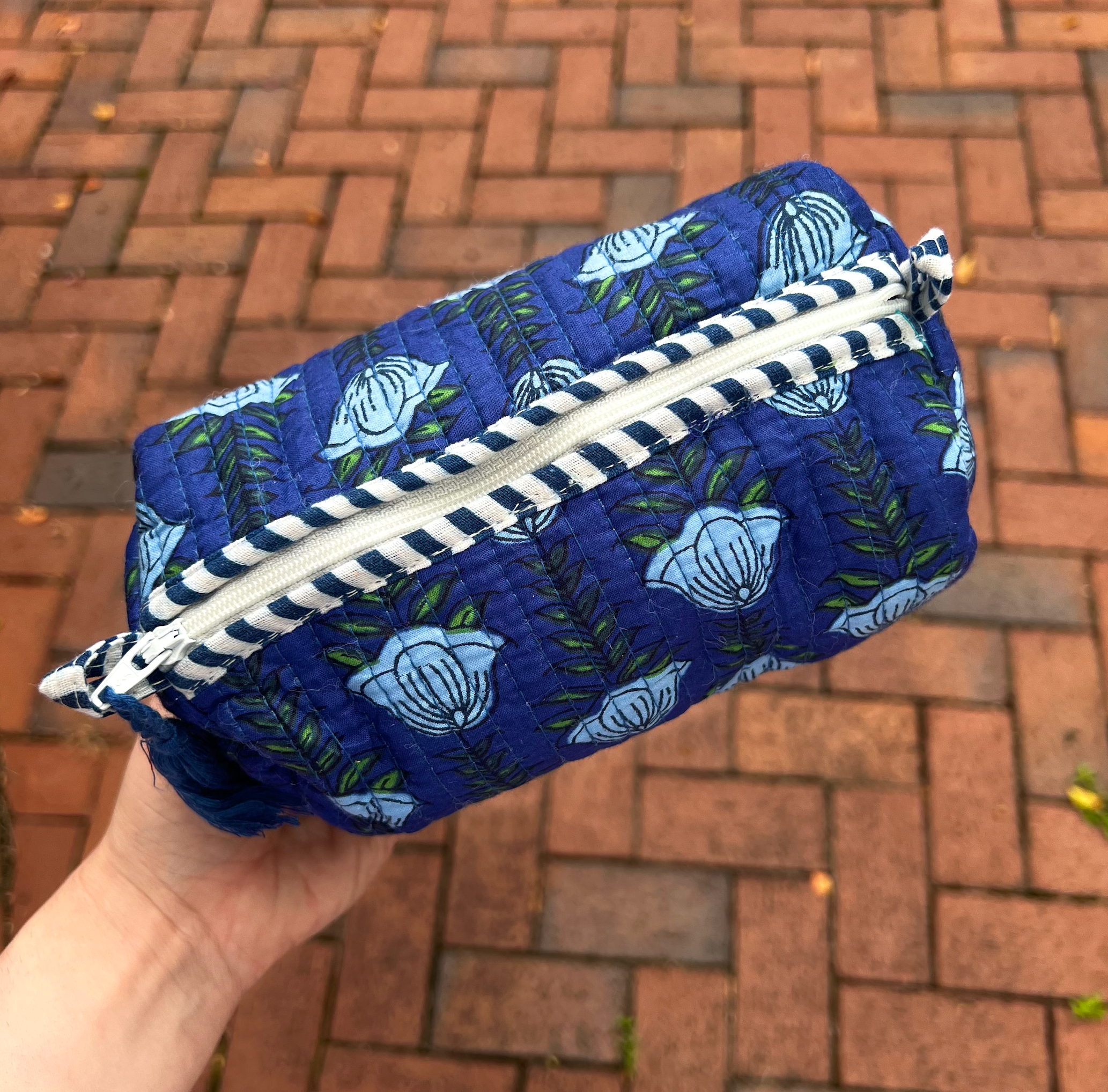 Glam + Go Bag in Twilight Garden