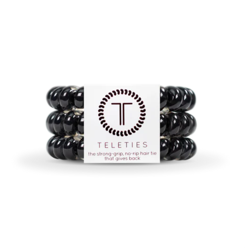 Jet Black Large Teleties