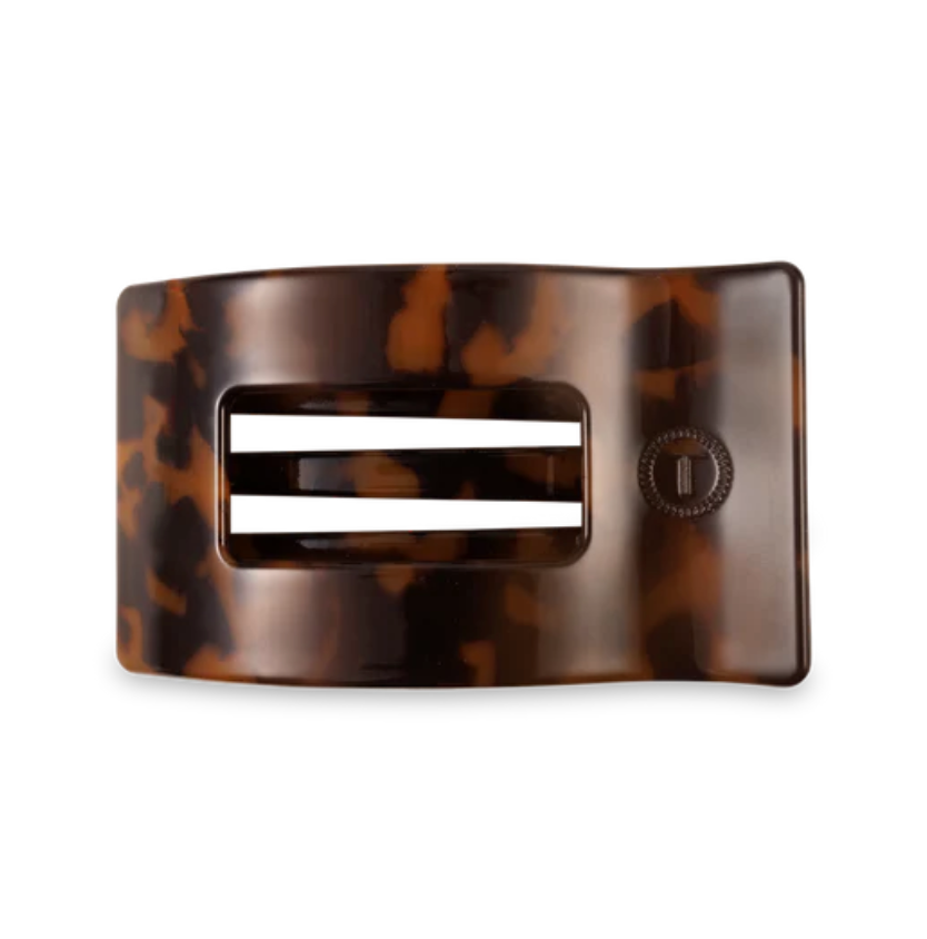 Tortoise Medium Flat Rectangle Clip