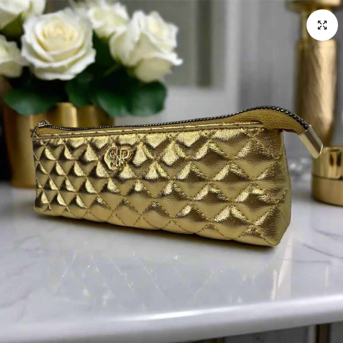Sleek Stash Go-To-Case In 24 Karat