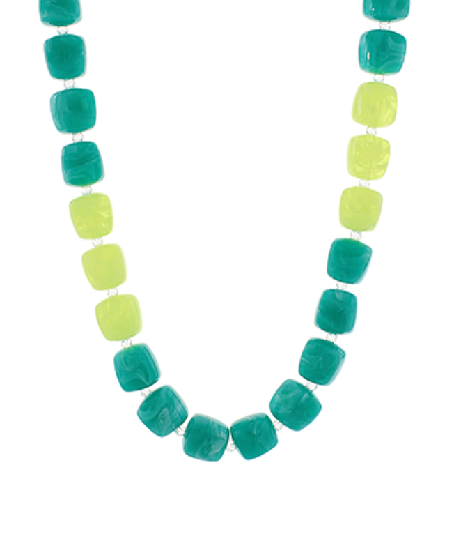 Palm Pop Bubble Bead Necklace
