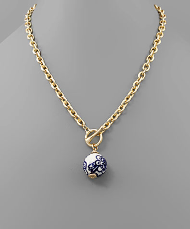 Chinoiserie Chain Necklace