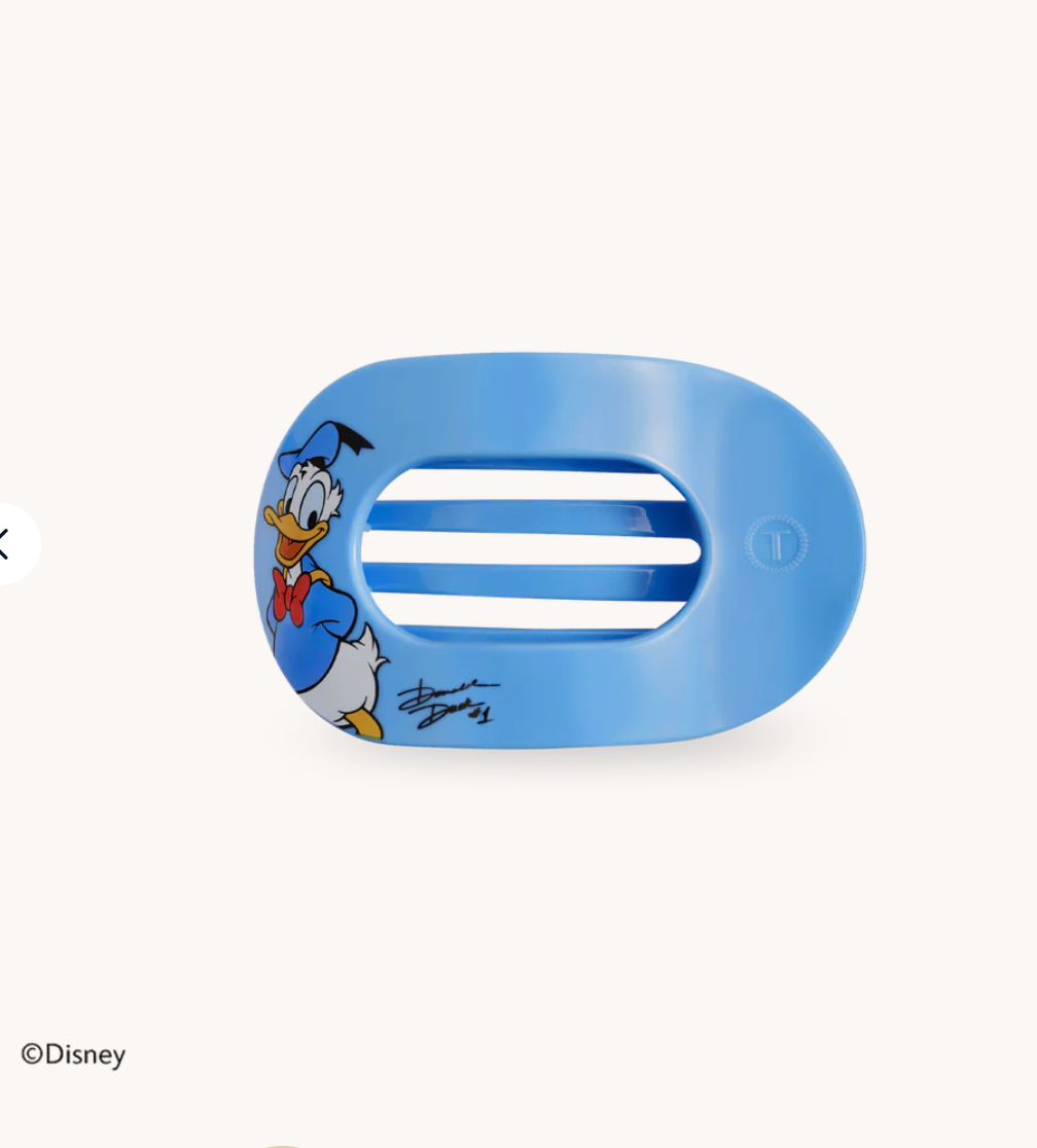 Donald Duck Small Flat Round Clip