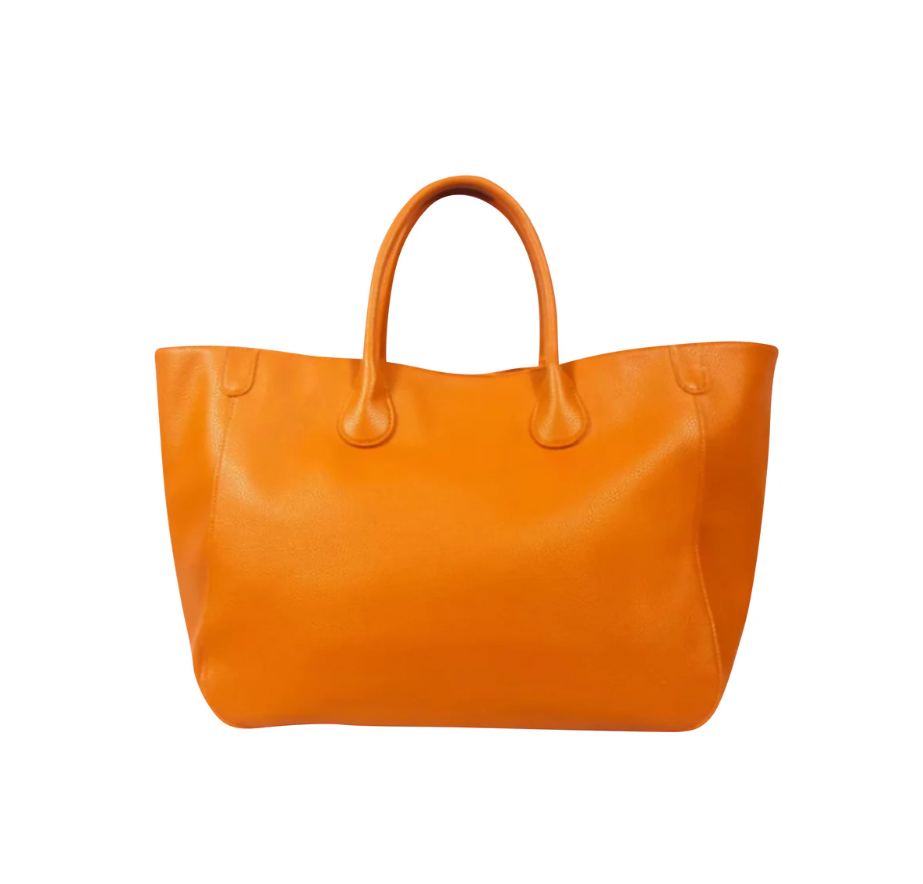 The Madison Tote In Orange