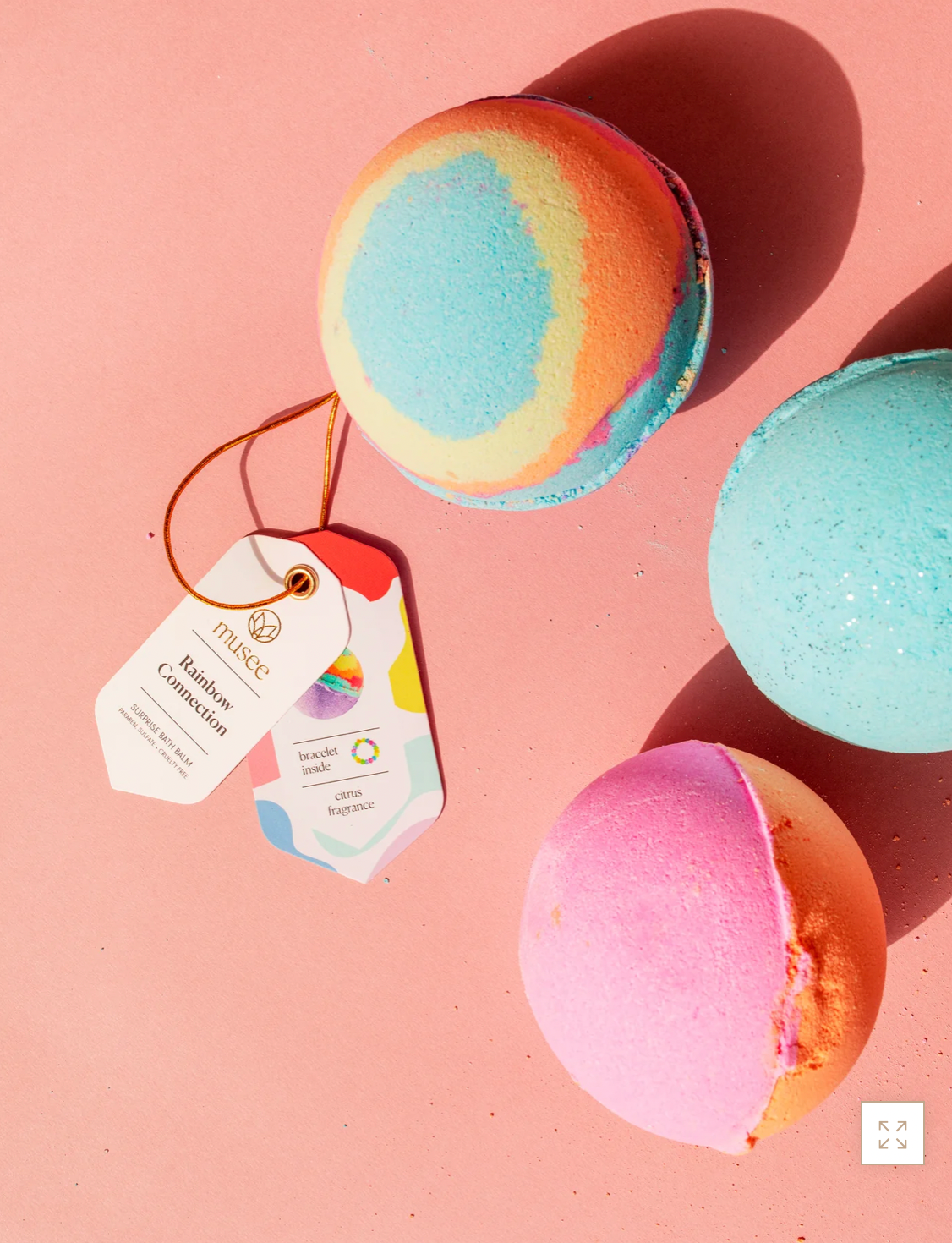 Rainbow Connection Bath Bomb